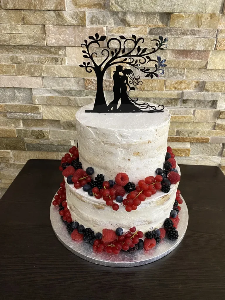 Elkészült torta