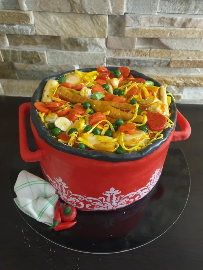 Elkészült torta