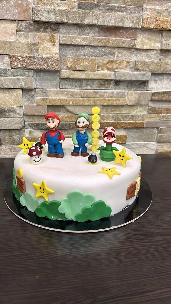 Elkészült torta