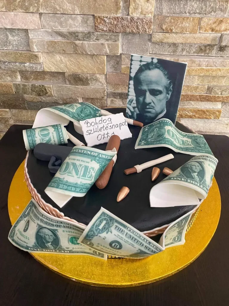 Elkészült torta