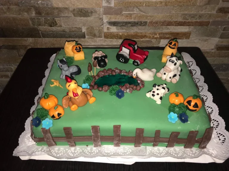 Elkészült torta