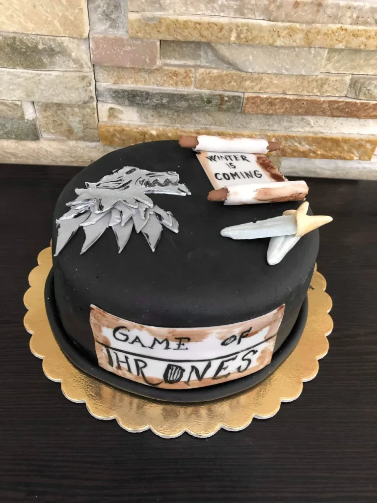 Elkészült torta