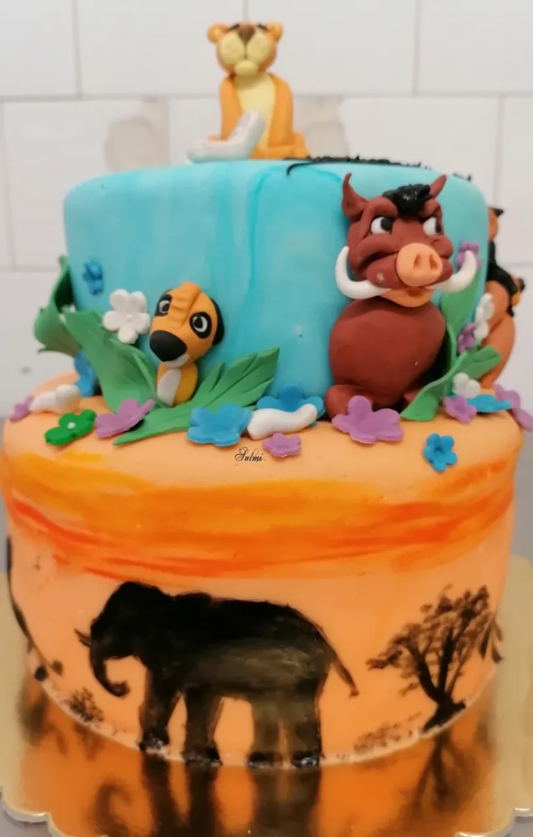 Elkészült torta