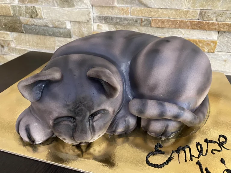 Elkészült torta