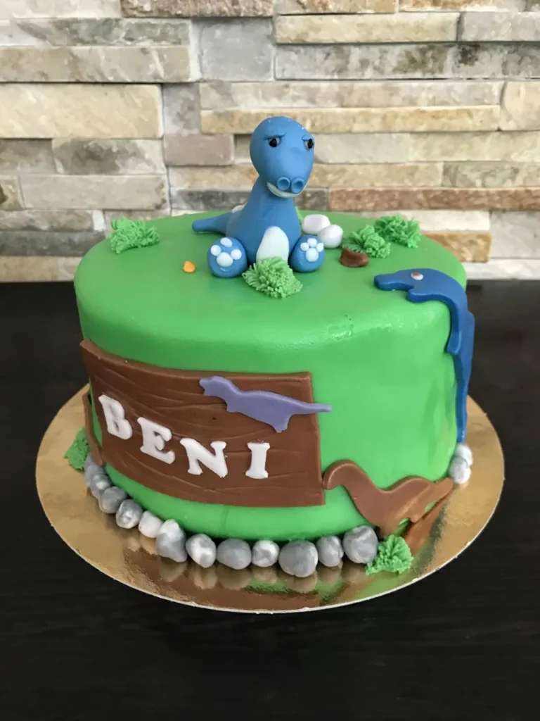 Elkészült torta