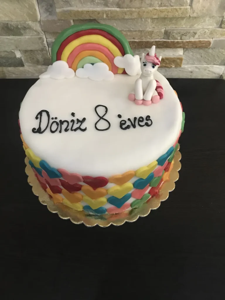 Elkészült torta