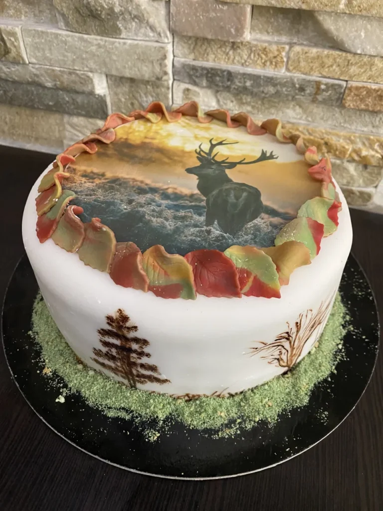 Elkészült torta