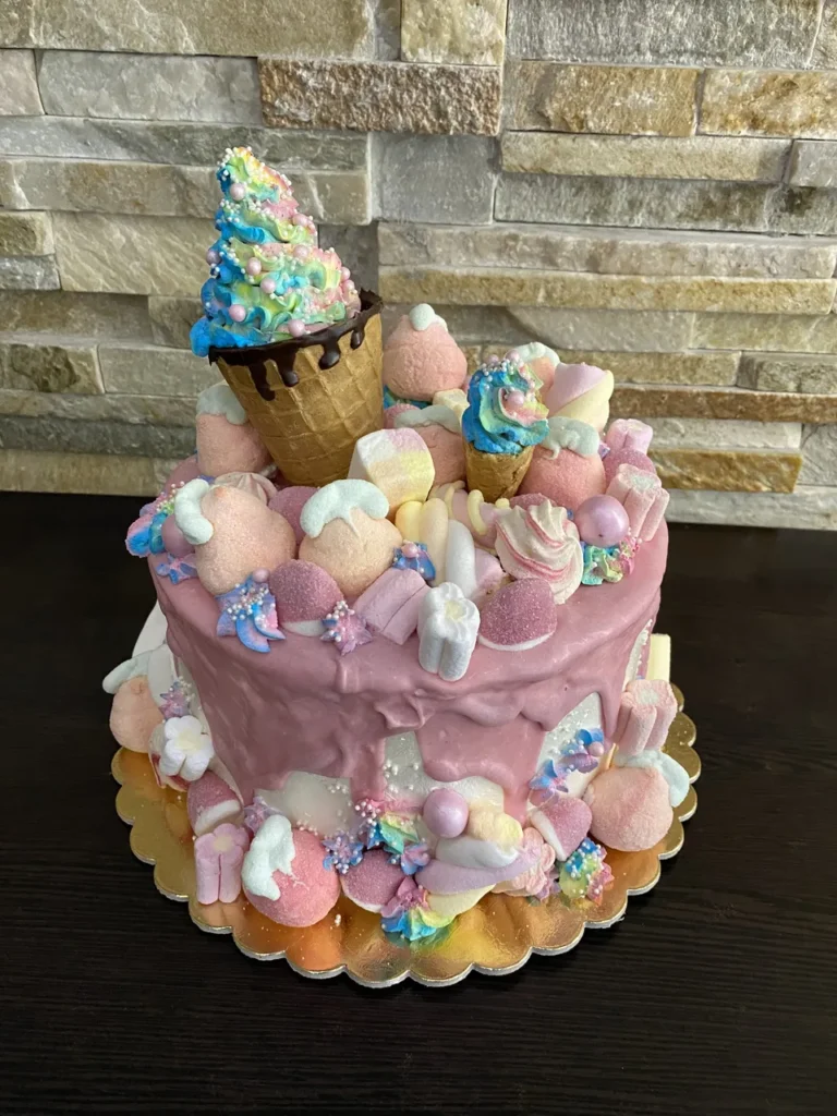 Elkészült torta