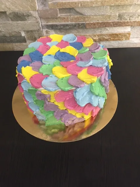 Elkészült torta